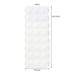 Pas cher Rectangulaire 50ml 100ml Blanc <span class=keywords><strong>Noir</strong></span> Très Unique Parfum Botol Impression Crimp Neck Spray Bouteilles De Parfum En Verre Vide - Product Image 4