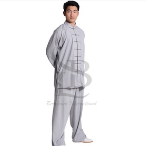 ชุดกังฟูสำหรับผู้ชายและผู้หญิงชุดฝึกศิลปะการต่อสู้แบบดั้งเดิมชุดกังฟูราคาขายส่ง - Product Image 3