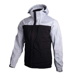 OAAX Veste coupe-vent à coque souple enduite imperméable pour homme Fitness décontracté-Caractéristiques Coupe-vent résistant à l'eau rempli de polyester - Product Image 2