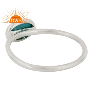 Oval Cut <b>Turquoise</b> Gemstone <b>Ring</b> Wholesale 925 Sterling Silver <b>Ring</b> Jewelry Manufacturer Classic Collection - Product Image 4