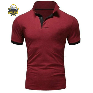 Blanco de algodón suave sólido de manga corta clásico de alta calidad para hombre para Polo diseño personalizado con ajuste OEM de bajo precio - Product Image 4