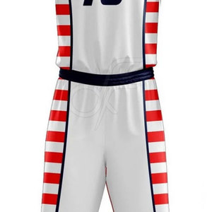 Uniformes de basket-ball en gros au meilleur prix, impression par sublimation de haute qualité, nouveau design, uniformes de basket-ball personnalisés - Product Image 3