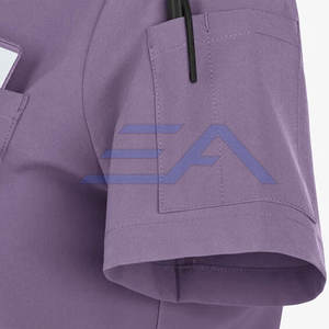 Tops Clásicos de Cuello en V para Mujer, Hechos en Pakistán, de Alta Calidad, Cómodos, Personalizables, para Uso Hospitalario, Servicio OEM - Product Image 6