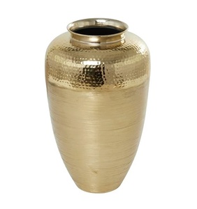 Vase en métal poli brillant pour la décoration de la maison et du jardin, nouveaux designs, décoration de table, décoration de mariage, vase floral personnalisé. - Product Image 6