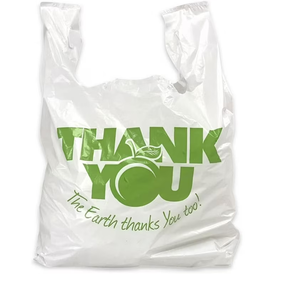 High Quality Custom Printed T-Shirt Packaging <b>Bag</b> Wholesale in Various Colors-HDPE LDPE Material for Supermarket Use - Product Image 5