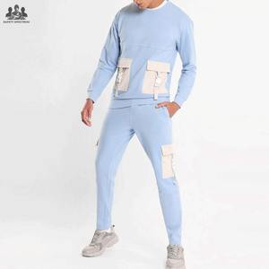 Nuevo Conjunto Deportivo de Invierno para Hombre, Anti-Pilling, Transpirable, Ecológico, Diseño Casual y Moderno, 100% Algodón, Ligero, Venta al Por Mayor - Product Image 1