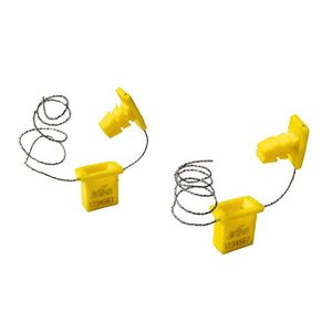 ตรามิเตอร์รักษาความปลอดภัยป้องกันการงัดแงะพลาสติก PP ทนทานพร้อมคุณสมบัติที่ปลอดภัยสลักเกลียวสายเครื่องจักรกลแบบซีลทำจากโลหะเหล็ก - Product Image 5