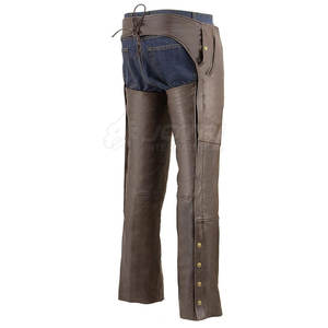 2024 New Hot Sale MenLeather <b>Chaps</b> Solid Color Breathable Best Design <b>Leather</b> <b>Chaps</b> for Sale - Product Image 5