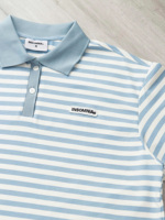 Chemise unisexe rétro en coton tricoté écologique à rayures, impression personnalisée sur le devant, vente en gros, vêtements pour hommes et femmes, fabrication vietnamienne