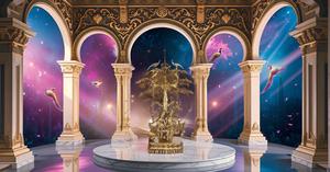 35- Inch Handmade Brass Radha Krishna Statue on <b>Swing</b> with Tree Divine God Couple Symbolizing for Love Jhula Idol Wedding Gift - Product Image 4