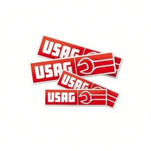 Etiqueta Adhesiva Horizontal USAG para Productos Plásticos Automotrices - Product Image 2