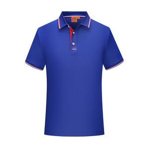 Logo personnalisé pour hommes multicolore séchage rapide pour polos décontracté travail et sport équipe golf solide motif T-shirt pour hommes - Product Image 4