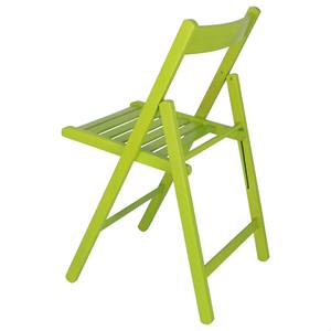 WELL HOME FURNITURE & DECORATION Set di 4 Sedie BAS in Legno di Faggio con Finitura Verde - Product Image 4