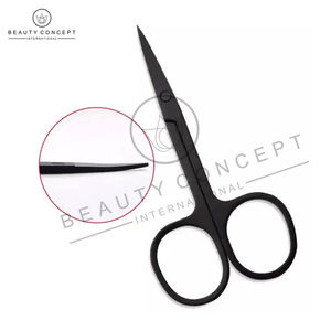 Tijeras para Cutículas, Cejas y Pestañas, de Acero Inoxidable, Mini, para Diestros, Duraderas, para Arte de Uñas, de Beauty Concept, Sostenibles - Product Image 3