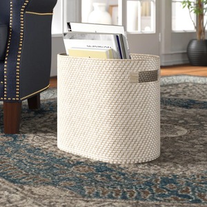 Cesta ovalada de ratán para artículos del hogar, cesta de almacenamiento hecha a mano, venta al por mayor, ecológica, hecha en Vietnam - Product Image 5