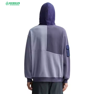 Sweat-shirts unisexes personnalisés en molleton bouclette de qualité supérieure, en polyester et coton, vente en gros, personnalisation, prix d'usine, sweat à capuche à manches longues - Product Image 4