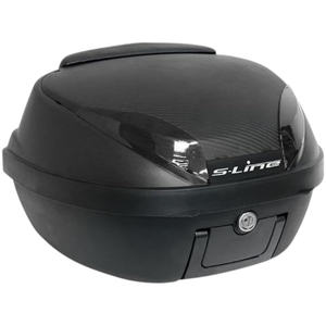 Top Case S-Line KS42N2 42L Noir de Haute Qualité M/Carbon pour Moto, pour le Rangement de Bagages et la Livraison de Repas - Product Image 1