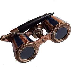 Binoculares madre de perla de capitán de 2,5 pulgadas, gafas de ópera con asa para adultos, telescopio de latón y Metal - Product Image 3