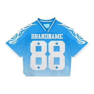 Top Quality Design Custom Football American <b>Jersey</b> 100% Polyester American Football <b>Jersey</b> with Customized Embroidered Logos - Product Image 1