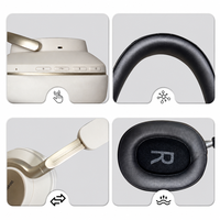 Headphone Nirkabel Over-Ear PX71 ANC 5.4 Active Noise Cancelling Driver 40mm Waktu Putar 35 Jam Headset Isi Ulang Tipe-C