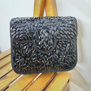 Women's New Heavy Crystal Flap <b>Clutches</b> Elegant Bags for Evening Occasions - Product Image 2