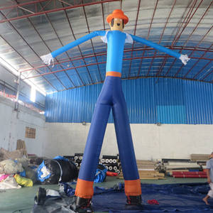 Nhà Sản Xuất Logo Đôi Chân Trên Không Vũ Công Mô Hình Bơm Hơi Oxford Không Khí Quảng Cáo <span class=keywords><strong>Inflatables</strong></span> Cho Lễ Khai mạc - Product Image 2