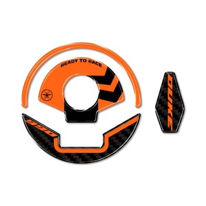 Adesivi 3D per Tappo Carburante KTM 990 Duke 2024-2025, Decalcomanie Logo Serbatoio Moto, Prodotto Decorativo - Product Image 2