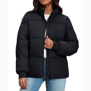 Premium <b>Women</b> Puffer <b>Jacket</b> Insulated Quilted Winter High Collar <b>for</b> Warmth and Comfort During Cold Weather outdoor <b>jacket</b> - Product Image 1