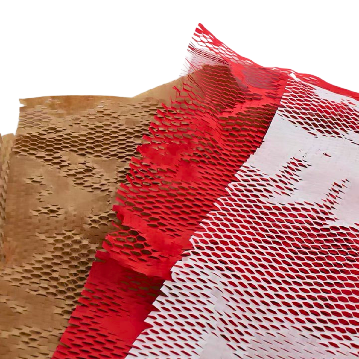 Hot-Demand Customizable Multicolor Honeycomb Paper Shockproof Wrapping for Gifts Crafts & Candle Inner Packaging for Photo Frame