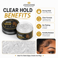 Gel Coiffant Fixation Forte Enrichi en Vitamines Marque Blanche Sans Résidus Non Gras Unisexe Fabricant
