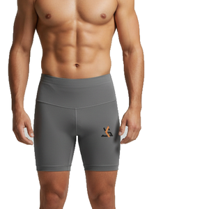 Shorts de bain décontractés personnalisés 2024, polyester/coton, pour la natation, la pêche, l'été, respirants, en maille, shorts de compression pour hommes - Product Image 3