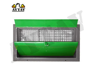 Sistema de enfriamiento por entrada de aire con bomba 220V, acero y plástico, AYTAV, equipo de ventilación para gallineros, sistema de enfriamiento por flujo de aire para granjas - Product Image 2
