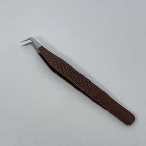 แหนบถอนขนตาสเตนเลสคุณภาพดีแหนบถอนขนตาแบบตรงและโค้งงอ - Product Image 1