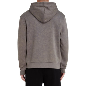 Acepte logotipo personalizado Sudadera con capucha térmica lavada con ácido desgastado de gran tamaño con parte inferior cortada Dobladillo crudo Sudaderas con capucha recortadas Hombres - Product Image 4