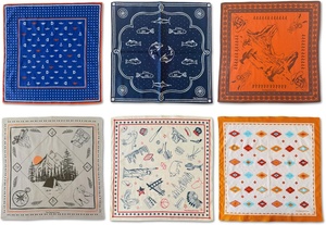 ผ้าพันคอผ้าฝ้ายพิมพ์ลายแบบนุ่ม ผ้าพันคอคลุมผมแบบ unisex สไตล์ทันสมัย ผ้าพันคอคลุมศีรษะ สวมใส่สบาย เหมาะสำหรับกีฬา ปั่นจักรยาน เดินป่า และการเดินทาง - Product Image 4