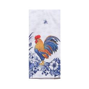 2025 marque de confiance superbe qualité 100% coton tissé jetable séchage rapide serviette de cuisine doux Durable imprimé Animal broderie pour - Product Image 1