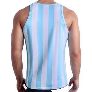 Débardeur pour homme personnalisé, polyester doux, tendance, uni, style streetwear, vêtements d'été, tricot à col en V, toutes tailles personnalisées - Product Image 6