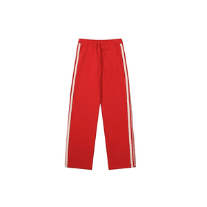 Custom <b>Men</b> Loose Stacked <b>Pants</b> Solid Color Joggers Straight <b>Sweat</b> <b>Pants</b> Bootcut Flared Sweatpants With Logo Flare <b>Pants</b> - Product Image 4