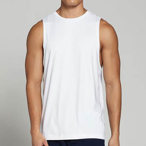 Camisetas sin mangas de gimnasio sin mangas Vintage para hombre 100% algodón de alta calidad transpirable lavado ácido de punto logotipo personalizado 275 GSM Fit camiseta sin mangas - Product Image 6