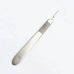 Mango de bisturí de grado médico No. 3 para incisiones precisas y disección de tejidos para procedimientos de disección y autopsia - Product Image 2