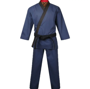 Venta al por mayor logotipo personalizado Jiu Jitsu Kimono BJJ Gi Karate Judo uniforme con pantalones cortos MMA para entrenamiento y competición - Product Image 1