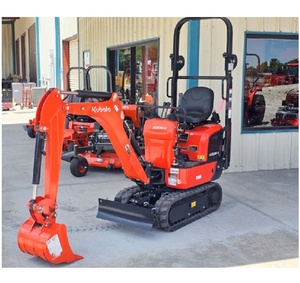 Mini-excavatrice Kubota KX008 d'occasion, petite excavatrice hydraulique sur chenilles pour la construction, l'aménagement paysager, l'agriculture et le terrassement - Product Image 6