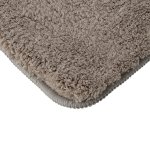 พรมเช็ดเท้าไดอะตอมไมต์สีเบจนุ่มฟู กันลื่น แห้งเร็ว ขนาด 60x50 ซม. - Product Image 5