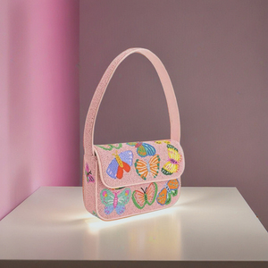 Monedero de noche para bodas y fiestas Reina de corazones Naipes Bolso con cuentas Monedero de hombro de noche de lujo para mujeres y niñas - Product Image 2