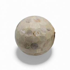 ลูกบอลตกแต่งบ้านทำมือจากเปลือกหอยมุกสมัยใหม่สำหรับเทศกาลอีสเตอร์จากเวียดนาม - Product Image 1