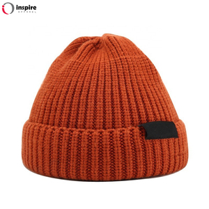 Bonnet tricoté d'hiver 100% haute qualité 2026 avec logo personnalisé, prix abordable, fabriqué par Inspire Apparel - Product Image 5