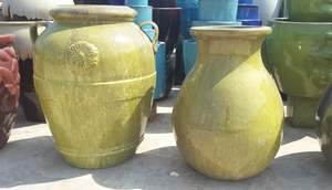 [Leo Nguyen Le] - Wholesaling Large Outdoor/Indoor <b>Tall</b> glazed ceramic <b>flower</b> <b>pots</b> & planters decoration for gardening - Product Image 5