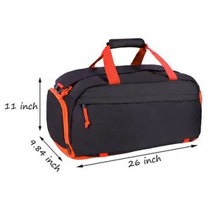 Sac de sport de voyage extérieur étanche 2026 personnalisé avec logo, grande capacité, compartiment à chaussures, idéal pour la gym et les activités sportives - Product Image 5