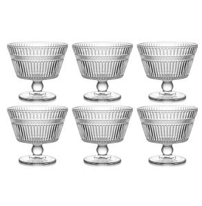 Cuenco para servir helado con forma de flor, cuencos de vidrio para postre, taza de helado, pudín, postre, helado, ensalada de frutas, aperitivo, crema de cóctel - Product Image 5