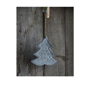 Adorno colgante de Navidad de Metal Vintage para decoración navideña y estilo festivo tradicional para el hogar - Product Image 6